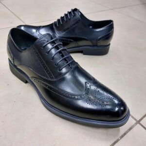 ITALIAN LEATHER BROGUE SHOE